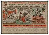 1956 Topps Baseball #185 Bill Bruton Braves EX-MT 535211