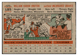 1956 Topps Baseball #185 Bill Bruton Braves EX-MT 535212