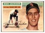 1956 Topps Baseball #186 Ron Jackson White Sox EX-MT 535214