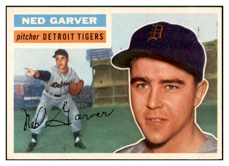 1956 Topps Baseball #189 Ned Garver Tigers EX-MT 535215