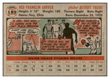 1956 Topps Baseball #189 Ned Garver Tigers EX-MT 535215
