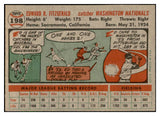 1956 Topps Baseball #198 Ed Fitzgerald Senators EX-MT 535223