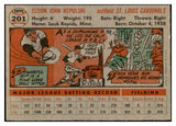 1956 Topps Baseball #201 Rip Repulski Cardinals EX-MT 535227