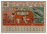 1956 Topps Baseball #205 Whitey Lockman Giants EX-MT 535232