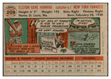 1956 Topps Baseball #208 Elston Howard Yankees EX-MT 535236