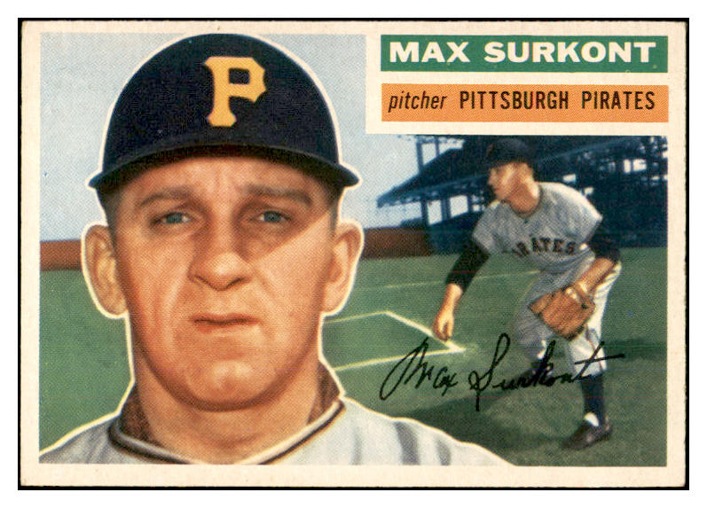 1956 Topps Baseball #209 Max Surkont Pirates EX-MT 535238