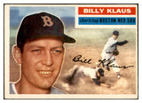 1956 Topps Baseball #217 Billy Klaus Red Sox EX-MT 535246