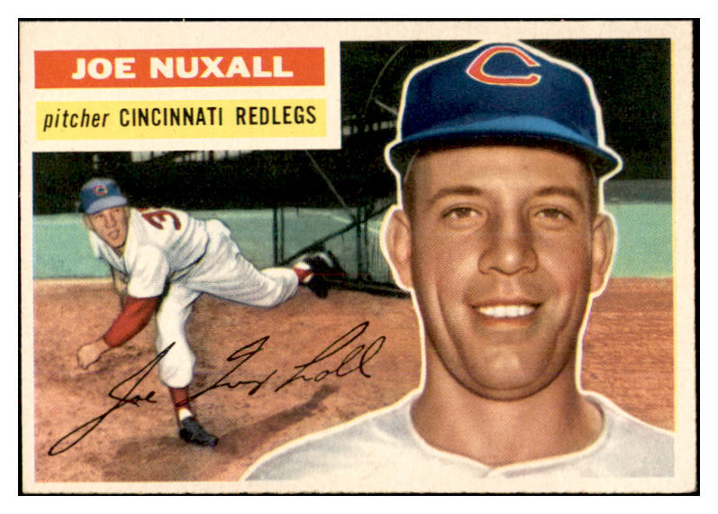 1956 Topps Baseball #218 Joe Nuxhall Reds EX-MT 535247
