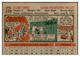 1956 Topps Baseball #220 Del Ennis Phillies EX-MT 535249
