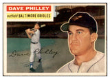 1956 Topps Baseball #222 Dave Philley Orioles EX-MT 535252