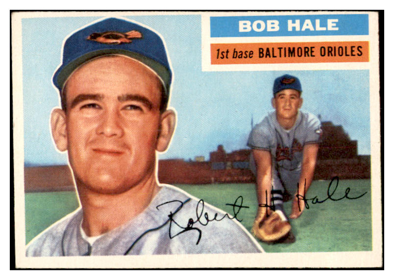 1956 Topps Baseball #231 Bob Hale Orioles EX-MT 535260