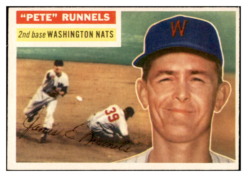 1956 Topps Baseball #234 Pete Runnels Senators EX-MT 535262