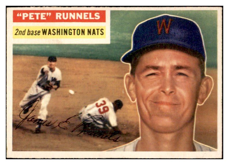 1956 Topps Baseball #234 Pete Runnels Senators EX-MT 535263