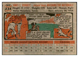 1956 Topps Baseball #234 Pete Runnels Senators EX-MT 535263