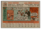 1956 Topps Baseball #235 Don Newcombe Dodgers EX-MT 535264