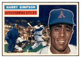 1956 Topps Baseball #239 Harry Simpson A's EX-MT 535266