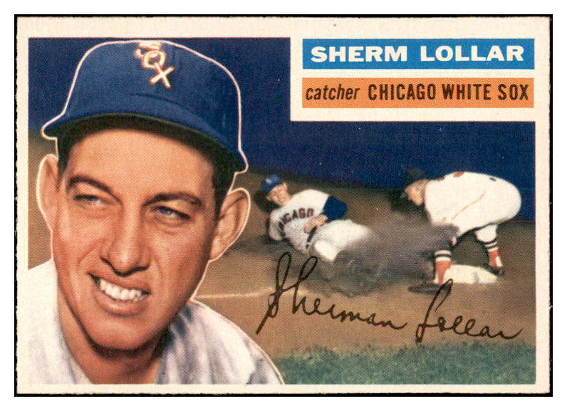 1956 Topps Baseball #243 Sherm Lollar White Sox EX-MT 535270