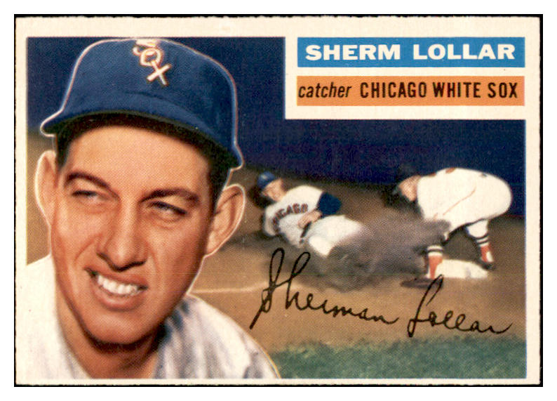 1956 Topps Baseball #243 Sherm Lollar White Sox EX-MT 535271