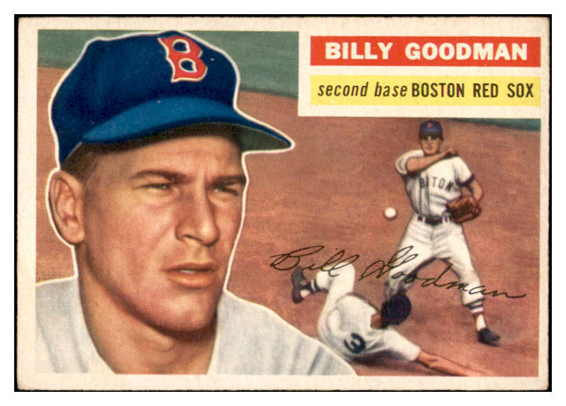 1956 Topps Baseball #245 Billy Goodman Red Sox EX-MT 535273