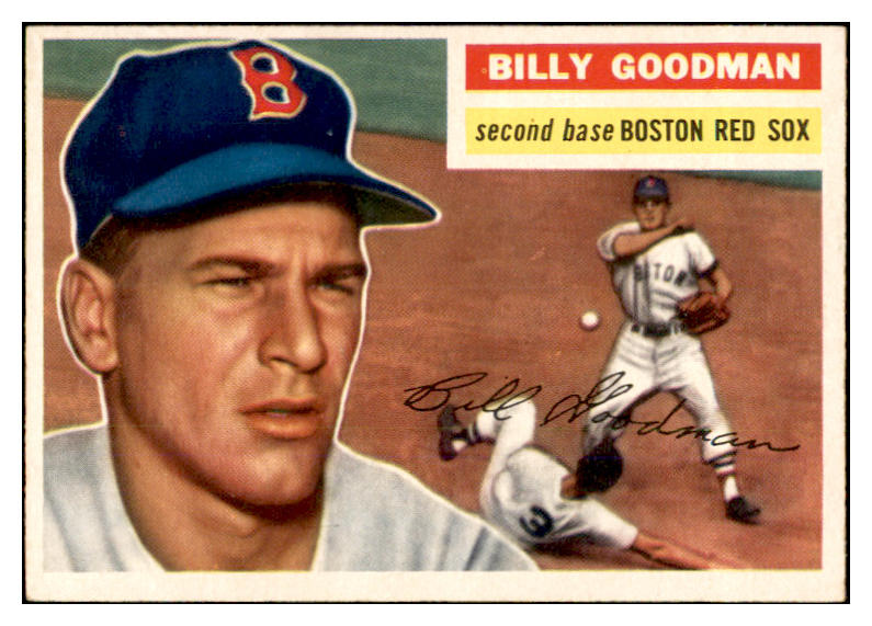 1956 Topps Baseball #245 Billy Goodman Red Sox EX-MT 535274