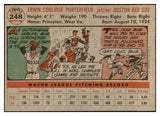 1956 Topps Baseball #248 Bob Porterfield Red Sox EX-MT 535277