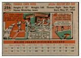 1956 Topps Baseball #256 Tom Hurd Red Sox EX-MT 535284