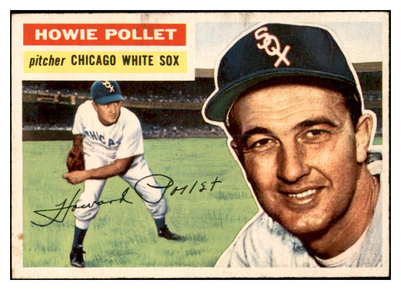 1956 Topps Baseball #262 Howie Pollet White Sox EX-MT 535290