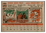 1956 Topps Baseball #262 Howie Pollet White Sox EX-MT 535290