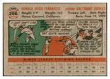 1956 Topps Baseball #266 Don Ferrarese Orioles EX-MT 535296