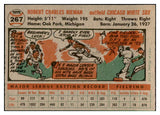 1956 Topps Baseball #267 Bob Nieman White Sox EX-MT 535297