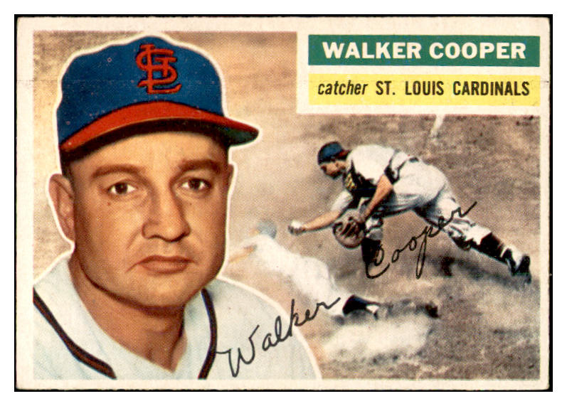 1956 Topps Baseball #273 Walker Cooper Cardinals EX-MT 535304