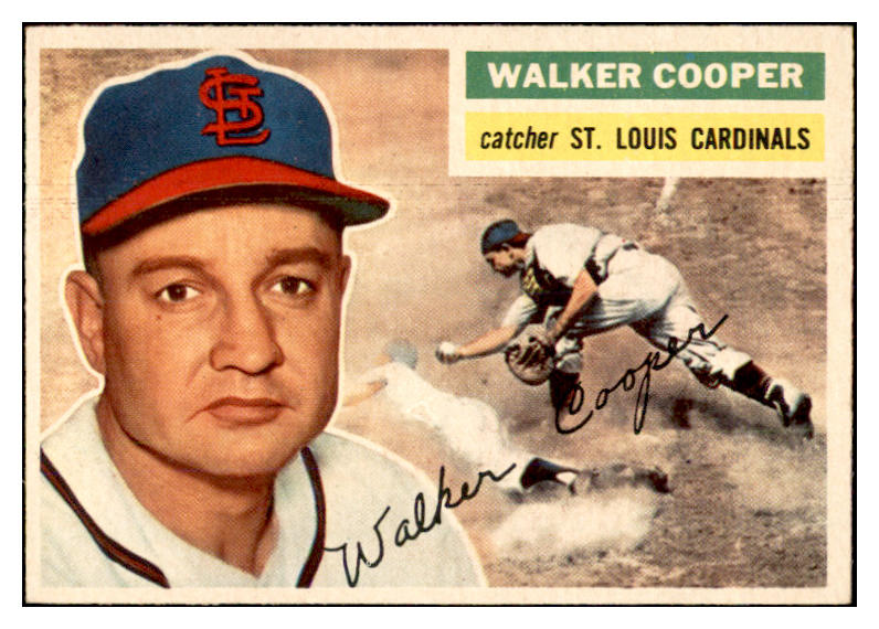 1956 Topps Baseball #273 Walker Cooper Cardinals EX-MT 535305