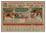 1956 Topps Baseball #273 Walker Cooper Cardinals EX-MT 535305