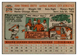 1956 Topps Baseball #279 Johnny Groth A's EX-MT 535312