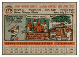 1956 Topps Baseball #279 Johnny Groth A's EX-MT 535313