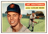 1956 Topps Baseball #281 Art Houtteman Indians EX-MT 535314
