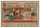1956 Topps Baseball #284 Ike Delock Red Sox EX-MT 535318