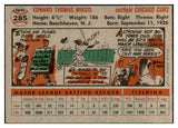 1956 Topps Baseball #285 Eddie Miksis Cubs EX-MT 535320
