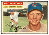 1956 Topps Baseball #289 Hal Jeffcoat Reds EX-MT 535325