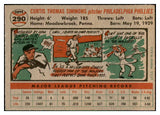 1956 Topps Baseball #290 Curt Simmons Phillies EX-MT 535327