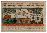 1956 Topps Baseball #291 Frank Kellert Cubs EX-MT 535329