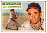 1956 Topps Baseball #293 Stu Miller Cardinals EX-MT 535330