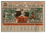 1956 Topps Baseball #293 Stu Miller Cardinals EX-MT 535330
