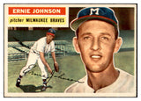1956 Topps Baseball #294 Ernie Johnson Braves EX-MT 535332