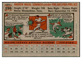 1956 Topps Baseball #296 Andy Seminick Phillies EX-MT 535334