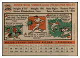 1956 Topps Baseball #296 Andy Seminick Phillies EX-MT 535335