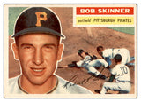 1956 Topps Baseball #297 Bob Skinner Pirates EX-MT 535336