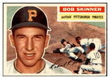 1956 Topps Baseball #297 Bob Skinner Pirates EX-MT 535337
