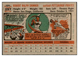 1956 Topps Baseball #297 Bob Skinner Pirates EX-MT 535337