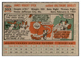 1956 Topps Baseball #303 Jim Dyck Orioles EX-MT 535345